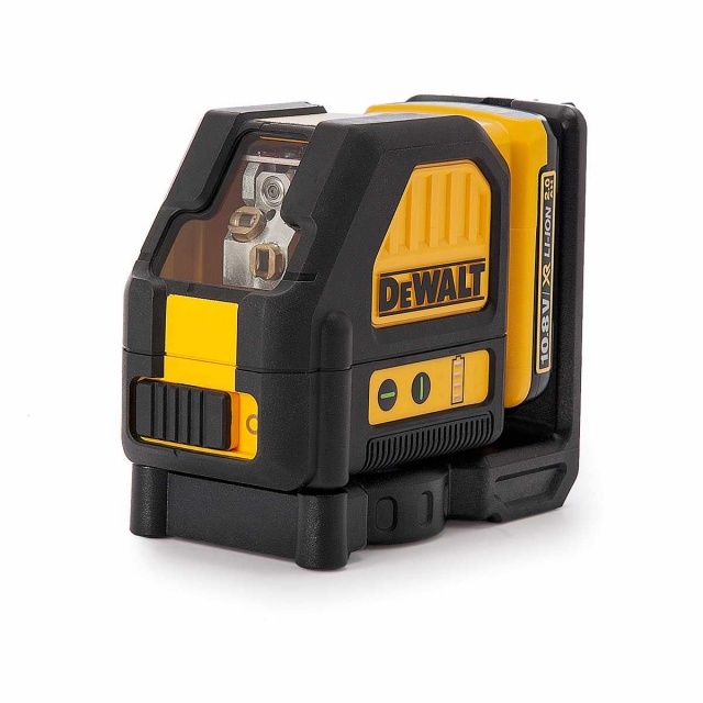 DEWALT DEWALT DCE088D1G 12v Cross Line Green Laser with 1x2ah Li-ion battery