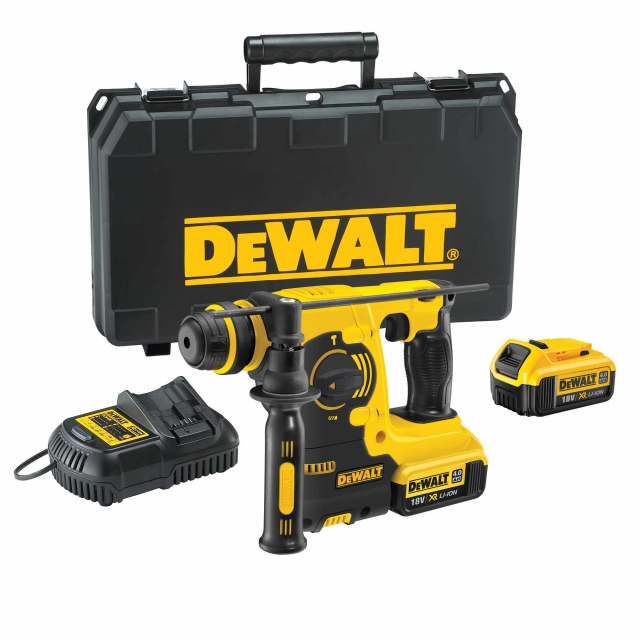 DEWALT DEWALT DCH253M2 18v SDS Plus Hammer Drill with 2x4ah Batteries