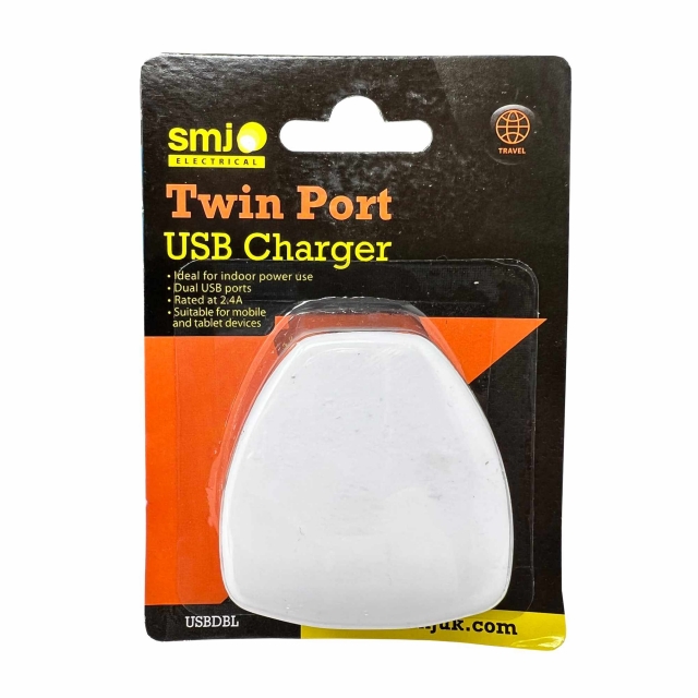 DETA DETA USBDBL 2 USB Port Charger Plug