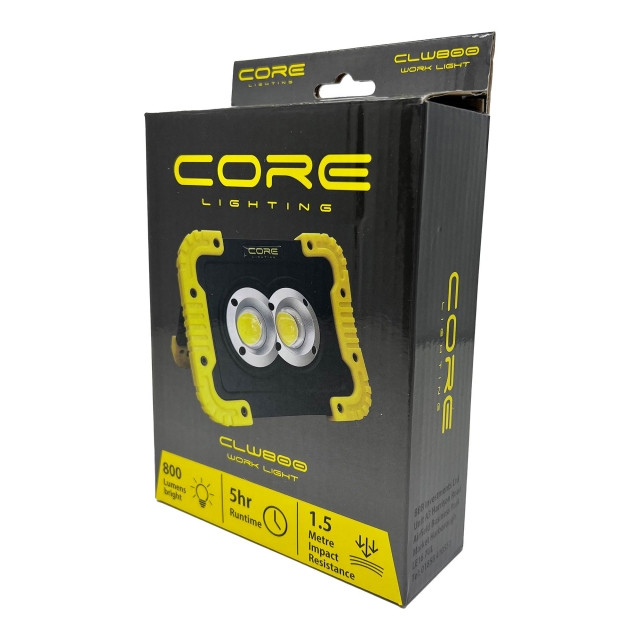 CORE LIGHTING CORE LIGHTING CLW800 Wide Area LED Work Lamp - 800 Lumens