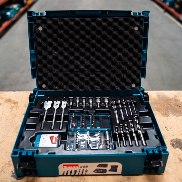 MAKITA MAKITA B-43044 66 piece Makpac Drill & Screwdriver Set