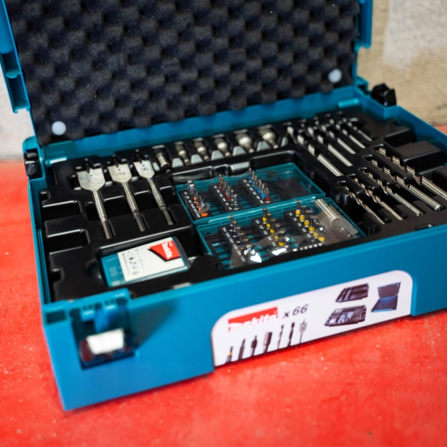 MAKITA MAKITA B-43044 66 piece Makpac Drill & Screwdriver Set