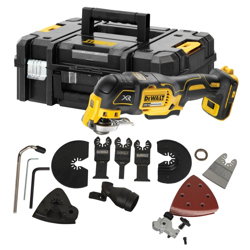 DEWALT DEWALT DCS356NT 18v Brushless MultiTool BODY + Accessories / Case