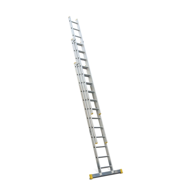 LYTE LYTE NELT335 Professional 3 Section Extension Ladder 3x12 Rung