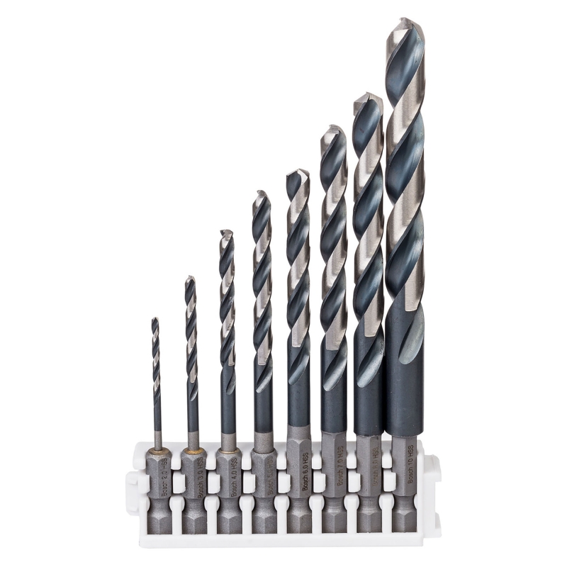 BOSCH BOSCH 2608577139 8 piece HSS Impact Set Pick & Click