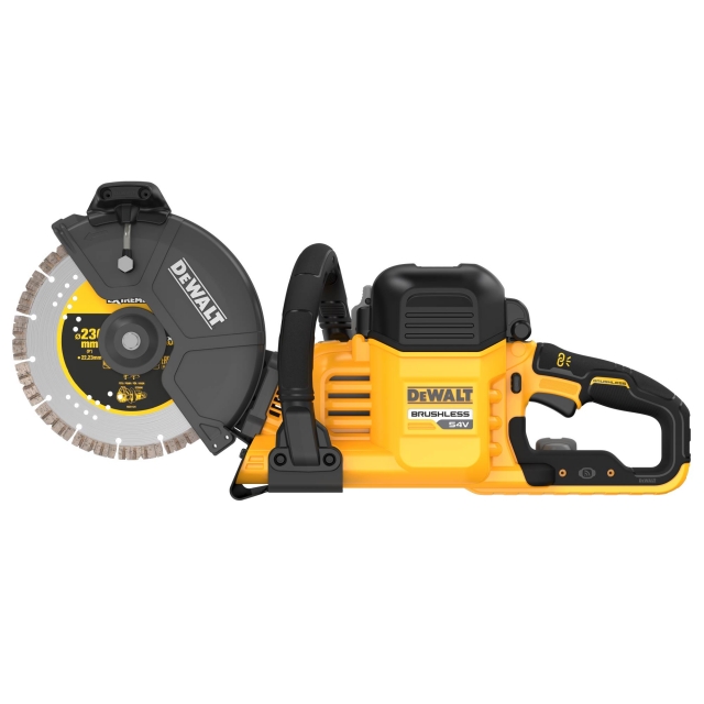 DEWALT DEWALT DCS691X2 54v Flexvolt 230mm Brushless Cut-Off Saw with 2 x 9ah Batteries