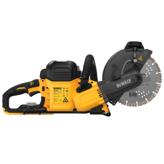 DEWALT DEWALT DCS691X2 54v Flexvolt 230mm Brushless Cut-Off Saw with 2 x 9ah Batteries
