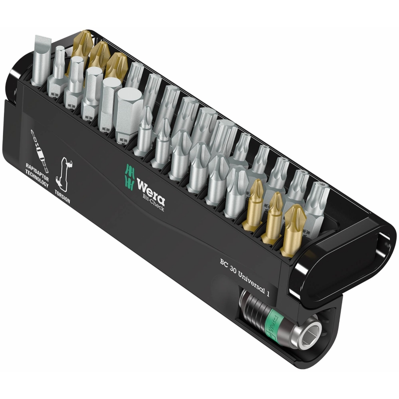 WERA WERA BitCheck30 Universal 30 piece Screwdriving Set