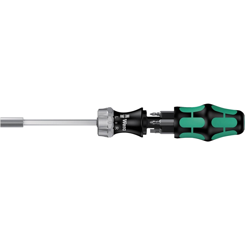 WERA WERA Kraftform Kompakt 27RA1SB Ratchet Screwdriver 7 piece