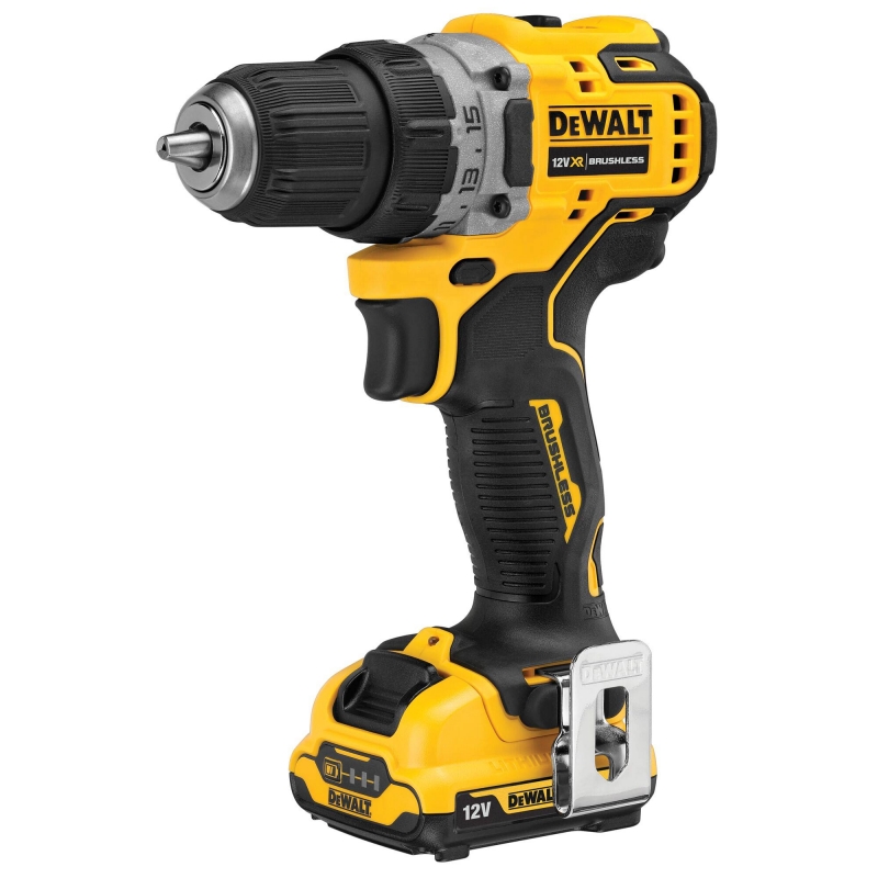 DEWALT DEWALT DCD701D2 12v Brushless Drill Driver with 2x2ah Batteries