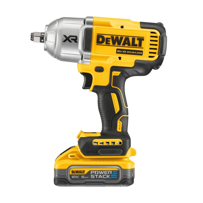 DEWALT DEWALT DCF900H2T 18v Brushless Impact Wrench with 2x5ah Powerstack Batteries
