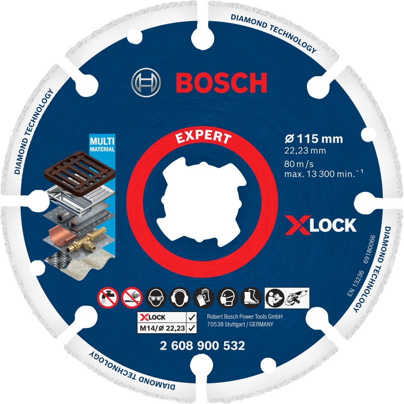 BOSCH BOSCH 2608900532 115mm XL Diamond Metal Cutting Blade