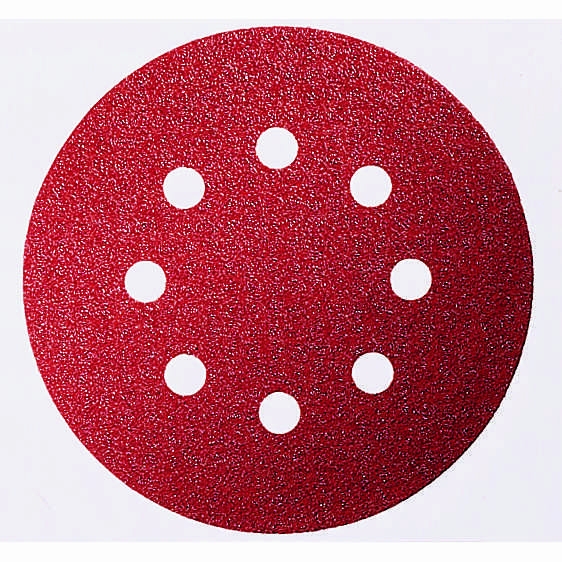 BOSCH BOSCH 2608605643 125mm Sanding Disc 8-Hole 120G 5 pack