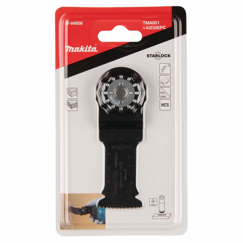 MAKITA MAKITA B-64858 Starlock Cutsaw 32mm TMA051 HCS