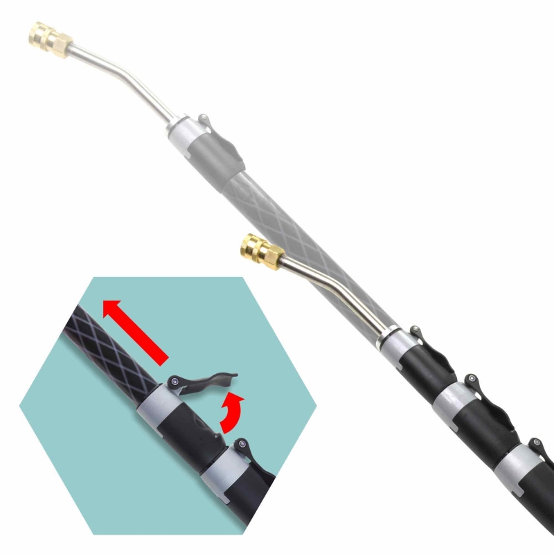 V-TUF V-TUF GCX42 CarbonFibre Telescopic Lance 2.5-12.8m