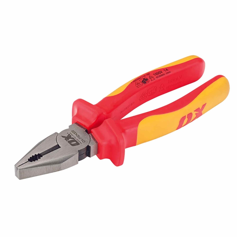 OX TOOLS OX TOOLS OX Pro VDE Combination Pliers 180mm 7