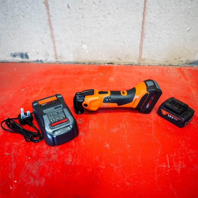 FEIN FEIN AMM500Plus Top 18v Multimaster with 2x4ah Batteries +Accessories