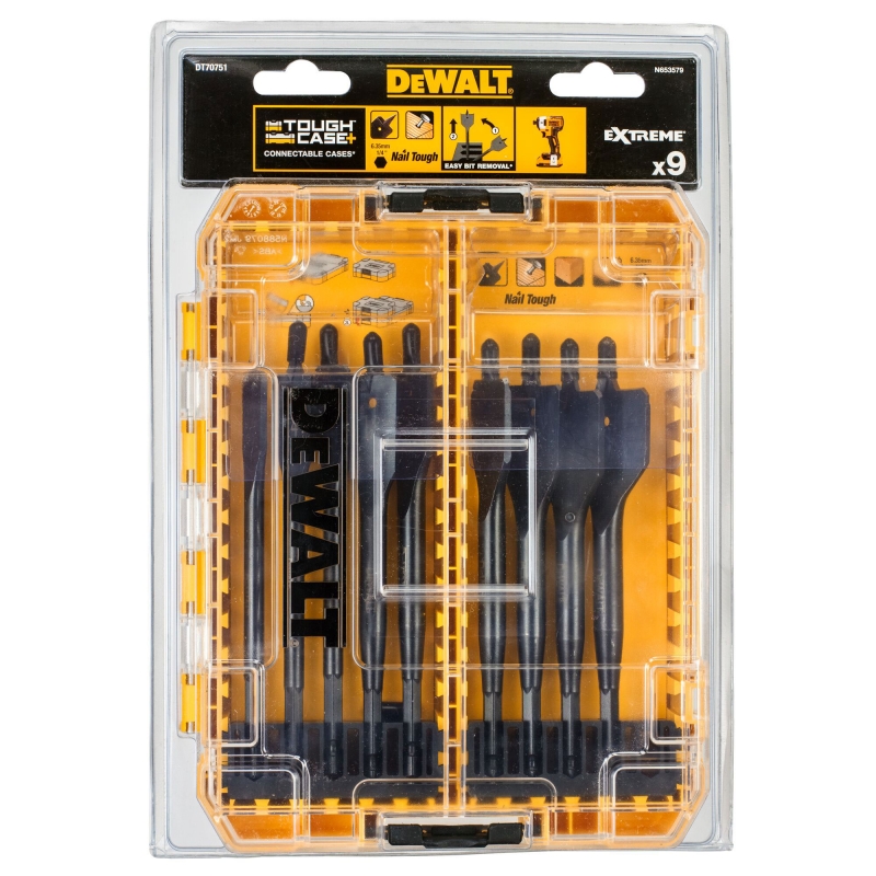 DEWALT DEWALT DT70751-QZ 9 piece Impact Flat Bit Set