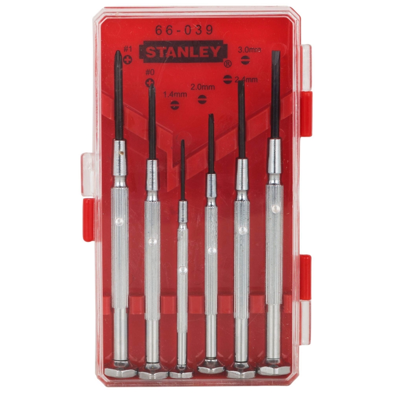 STANLEY STANLEY 1 66 039 6pc Precision Screwdriver Set