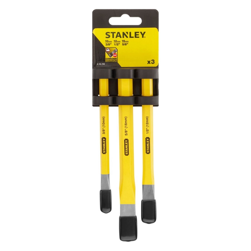 STANLEY STANLEY 4 18 298 3 Piece Cold Chisel Set 3/8, 1/2, 5/8