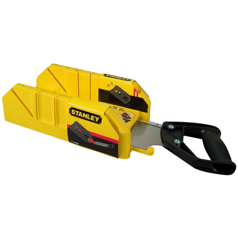 STANLEY STANLEY 1 19 800 Saw Storage Mitre Box with Saw