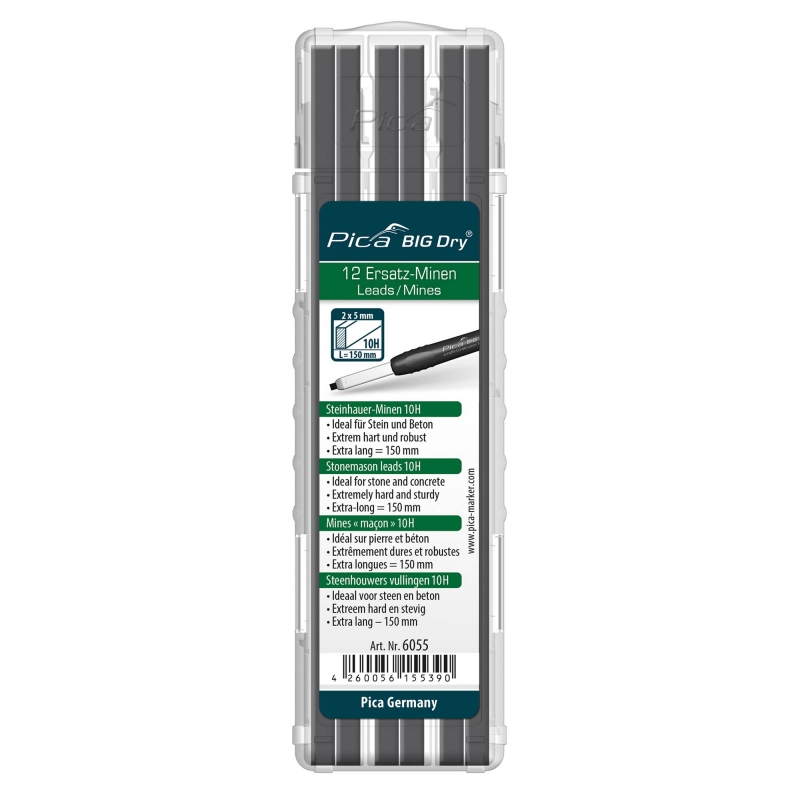 PICA PICA 6055 BIG DRY Refills Stonemason 10H - 12 Pack