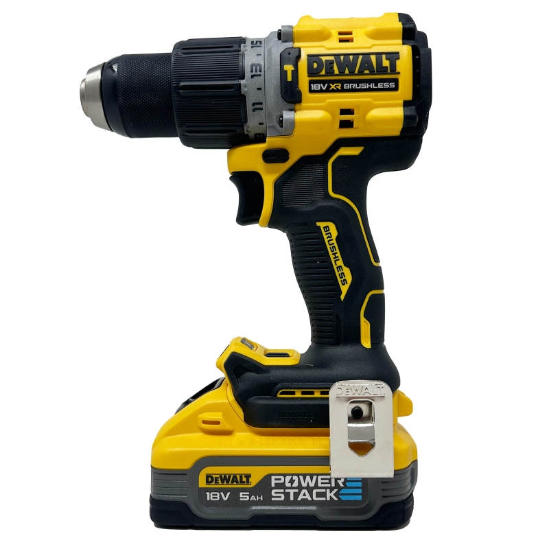 DEWALT DEWALT DCD805H1T 18v Brushless Combi Drill with 1 x 5Ah Powerstack Battery