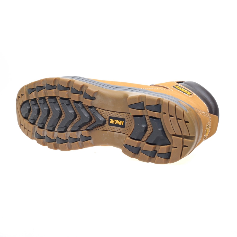 APACHE APACHE AP314CM Wheat Safety Hiker Boot