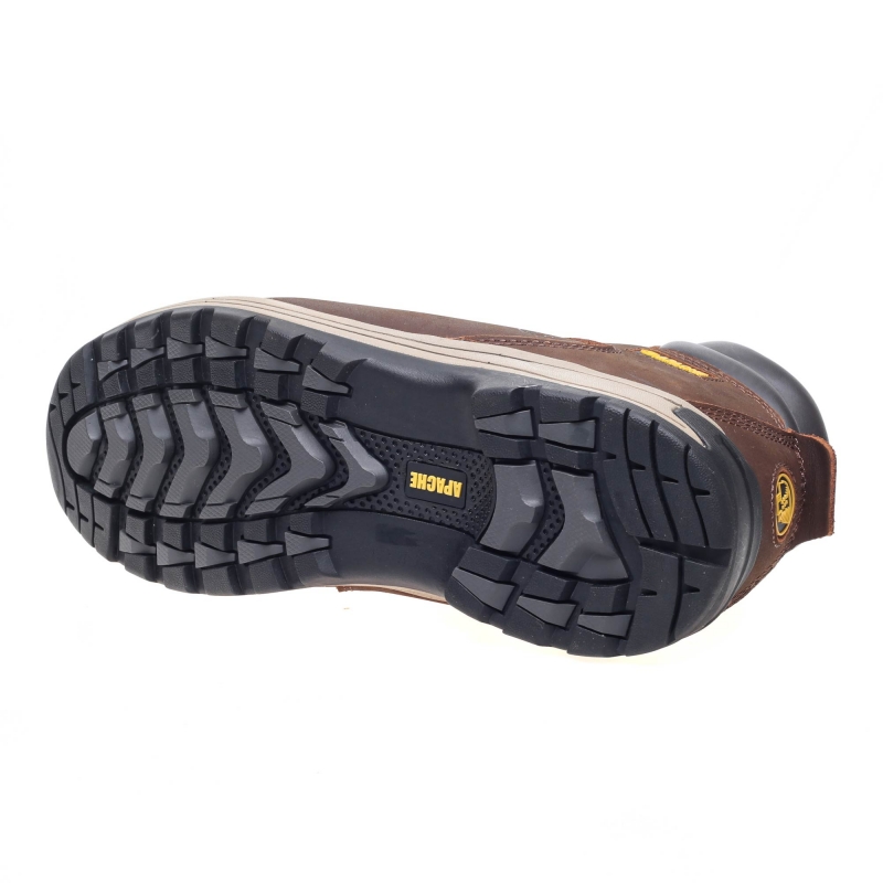 APACHE APACHE AP315CM Brown Safety Boots