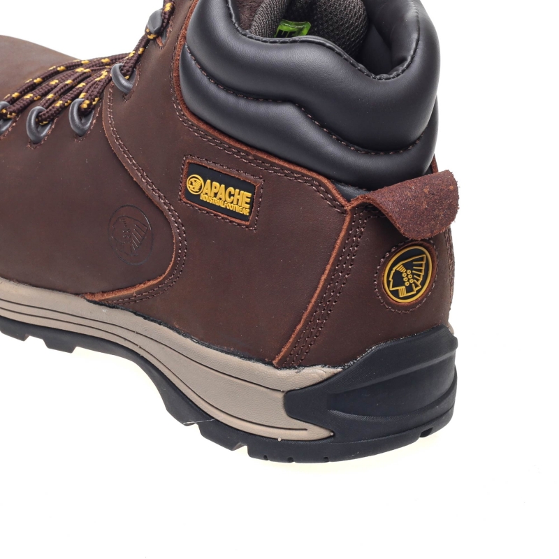 APACHE APACHE AP315CM Brown Safety Boots