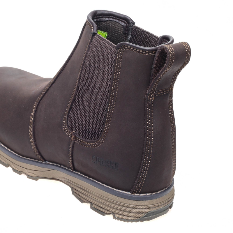 APACHE APACHE Flyweight Dealer Brown Safety Boots