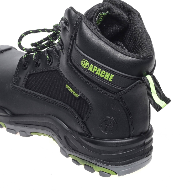 APACHE APACHE Dakota Black Safety Boots