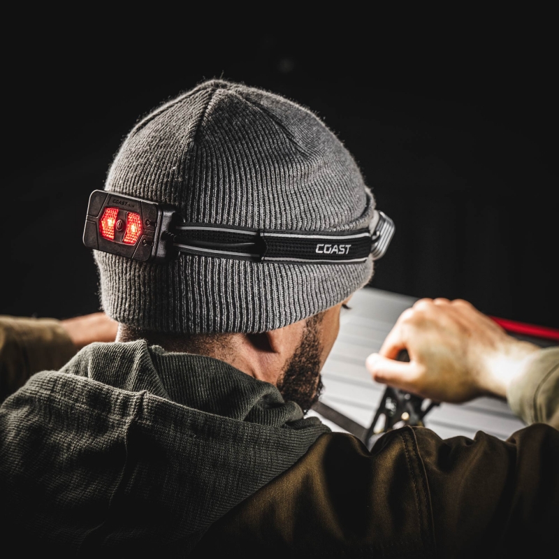 COAST COAST RL20R Dual Colour Rechargeable Head Torch