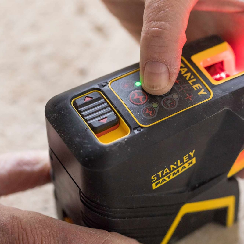 STANLEY STANLEY SCR-P5 Fatmax Cross / 5 Spot Laser - Red