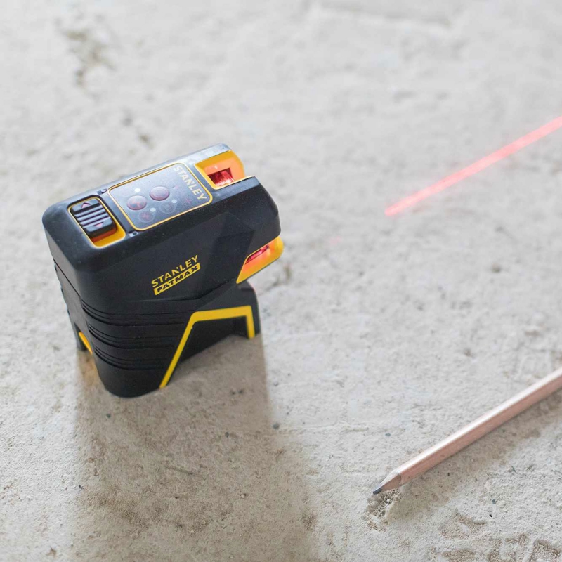 STANLEY STANLEY SCR-P5 Fatmax Cross / 5 Spot Laser - Red