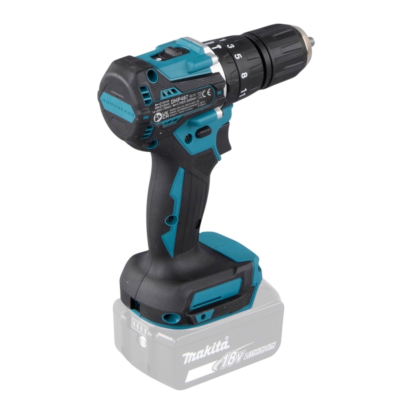 MAKITA MAKITA DHP487Z 18v Brushless Compact Combi Drill BODY ONLY