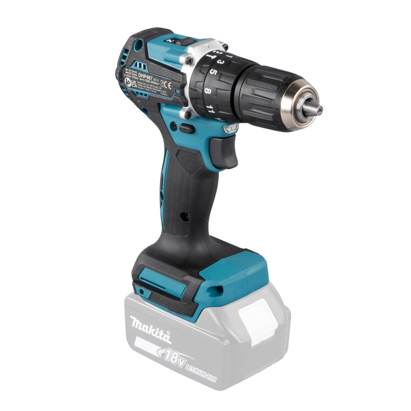 MAKITA MAKITA DHP487Z 18v Brushless Compact Combi Drill BODY ONLY
