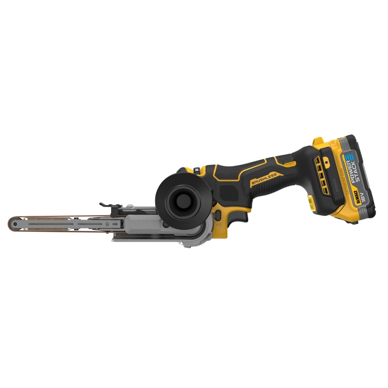 DEWALT DEWALT DCM200E2T 18v Brushless Band File with 2x Powerstack Batteries