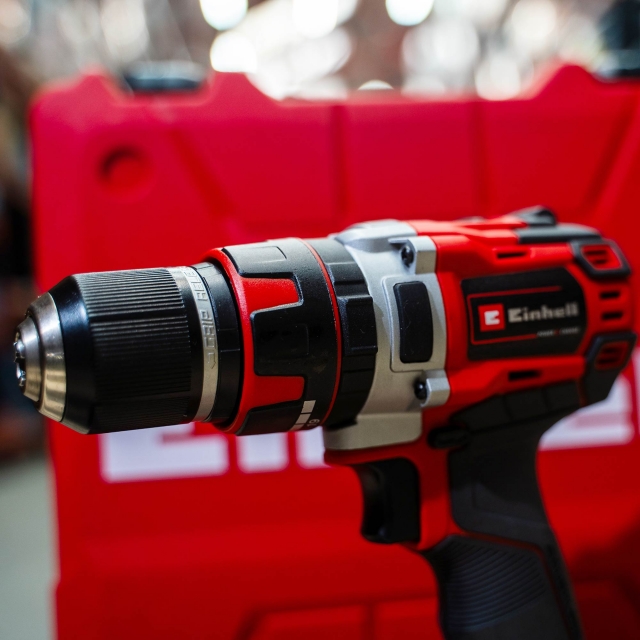 EINHELL EINHELL TE-CD18/50Li-i Brushless 18v Combi Drill with 2x2ah Batteries