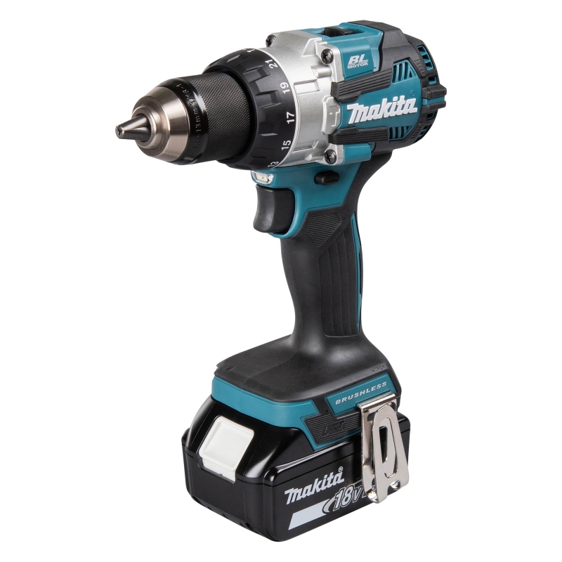 MAKITA MAKITA DLX2507TJ 18v Brushless Combi/Impact Driver Twin Pack with 2x5ah Batteries