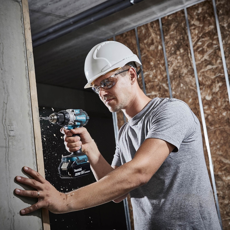 MAKITA MAKITA DLX2507TJ 18v Brushless Combi/Impact Driver Twin Pack with 2x5ah Batteries