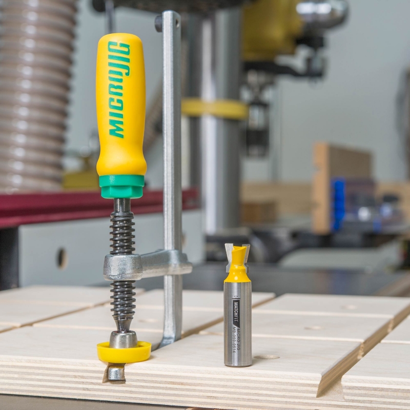 MICROJIG MICROJIG DVC-1177K2 MATCHFIT Dovetail Clamp Pro Pack