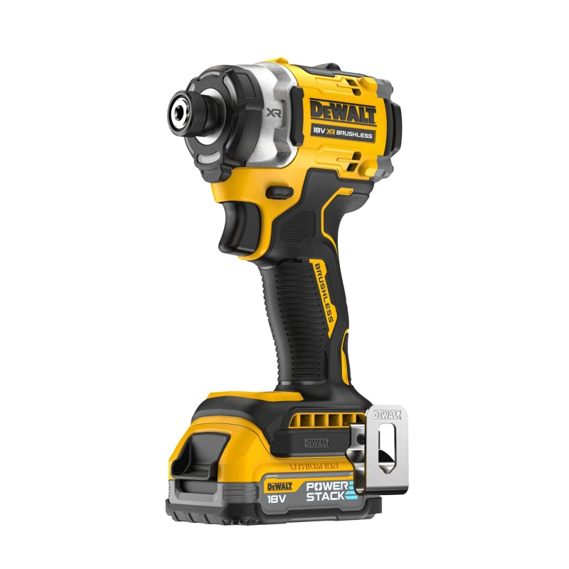 DEWALT DEWALT DCF860E2T 18v Brushless Impact Driver with 2x1.7ah Powerstak Batteries