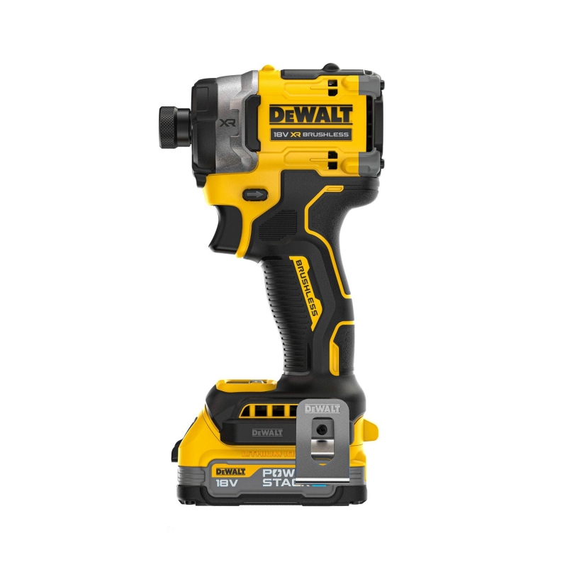 DEWALT DEWALT DCF860E2T 18v Brushless Impact Driver with 2x1.7ah Powerstak Batteries