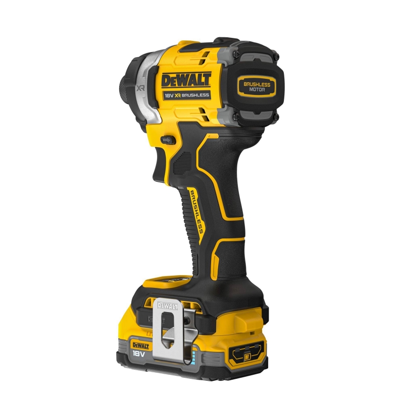DEWALT DEWALT DCF860E2T 18v Brushless Impact Driver with 2x1.7ah Powerstak Batteries