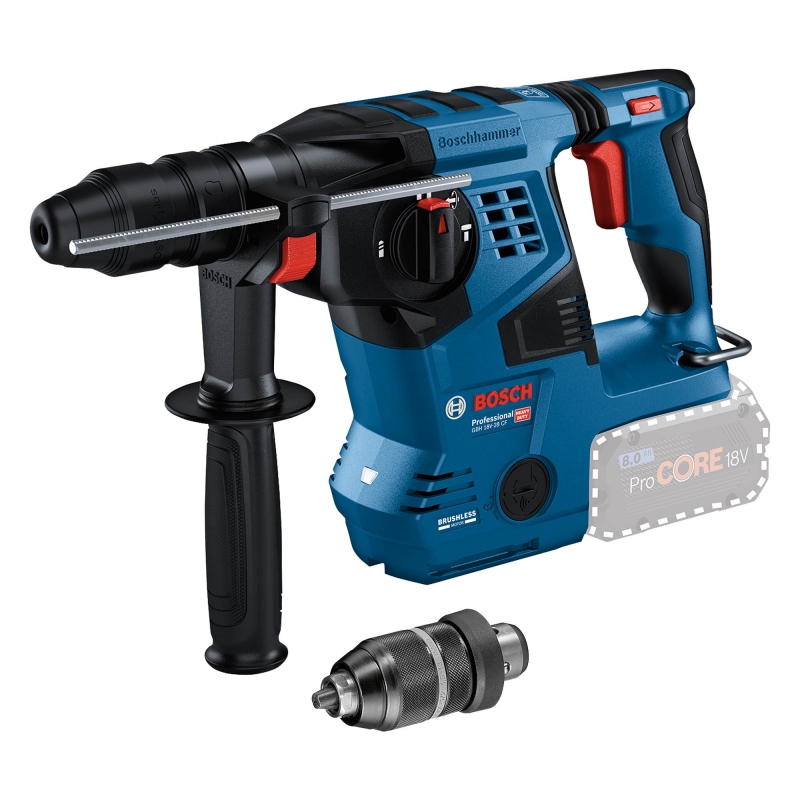 BOSCH BOSCH GBH18V-28CF 18v Brushless SDS+ Hammer Body Only