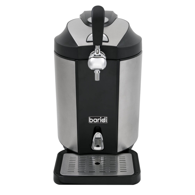 BARIDI Baridi 5L Mini Keg Beer Dispenser Tap 4°C Integrated Cooling