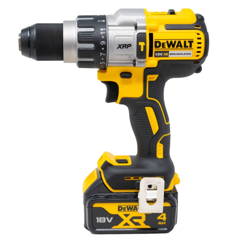 DEWALT DEWALT DCD996M2 18v XR Brushless Combi Drill with 2x4ah Batteries