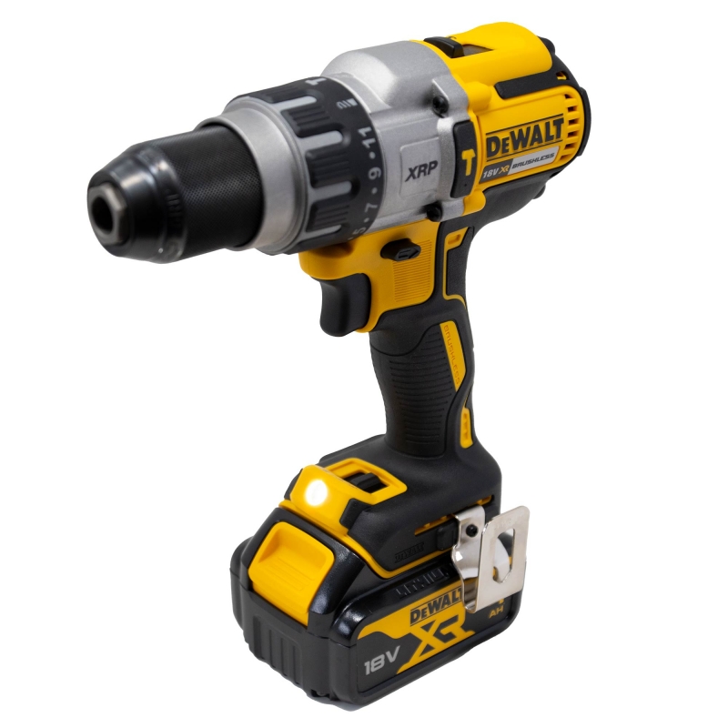 DEWALT DEWALT DCD996M2 18v XR Brushless Combi Drill with 2x4ah Batteries