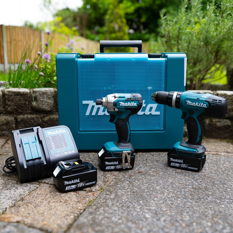 MAKITA MAKITA DLX2336SF3 18v DHP453/DTD156 Twin Pack with 3x3ah Batteries